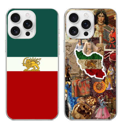Iran伊朗适用iphone苹果17promax手机壳安卓透明软壳小米华为pura独立自由波斯
