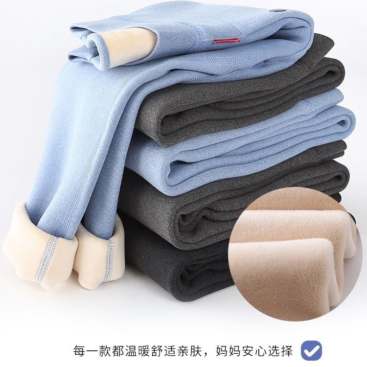 童装保暖裤加绒加厚男童