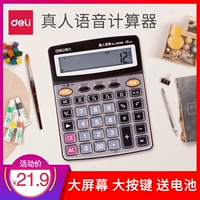 Decai Computer Voice -type Big Book Большой экран. Офис. Финансовые специальные двенадцать реальных калькуляторов произношения жизни