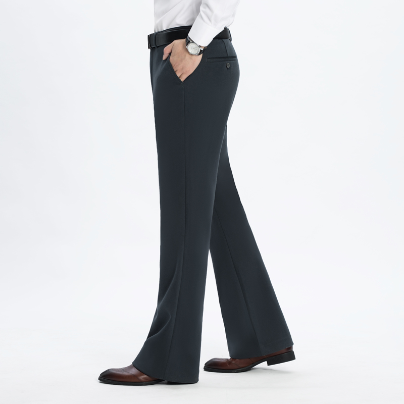 蒂克奈奇长裤微喇叭抗皱保暖