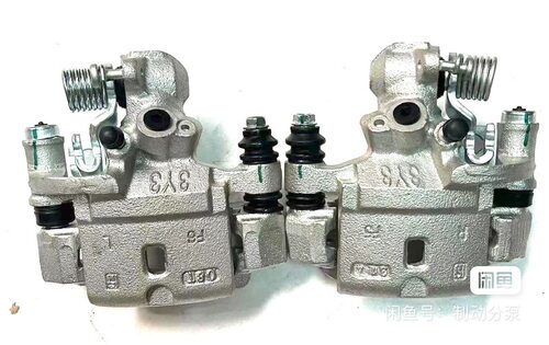 东南菱悦V3 菱帅V5 V6 蓝瑟原厂后刹车分泵 后刹车卡钳 后制动钳