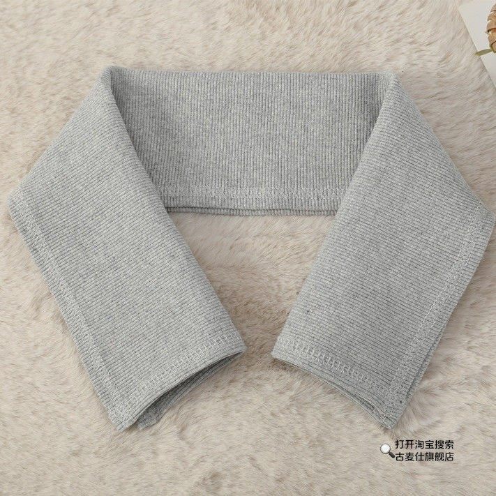 羽绒服领子保护套绒服衣领防脏神器配件领子螺纹保护套全包棉衣领