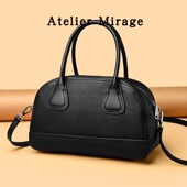 ins小众不撞款 Atelier Mirage真皮包包女2026新款 轻奢高级感斜挎