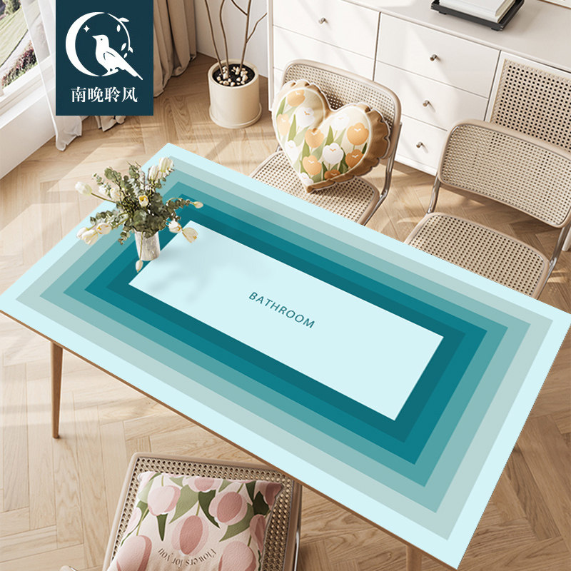 皮革桌垫家用可擦免洗桌布防烫防水餐桌垫可定制茶几垫防滑台布垫,居家布艺,桌布,淘宝优惠券,粉丝福利购,淘宝优惠卷