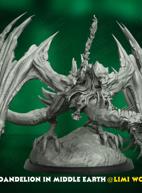 指环王戒灵骑堕落飞兽双造型第三方指环王战棋树脂跑团手办模型