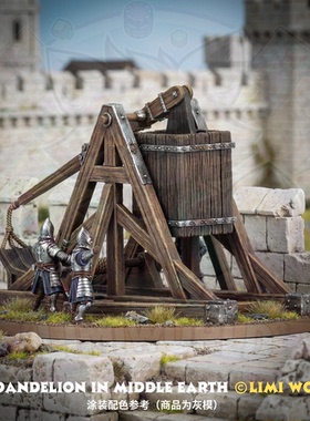 米纳斯提利斯风格投石机组第三方28mm指环王战棋跑团树脂模型