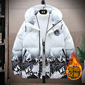 青少年15岁初中学生12羽绒棉衣16高中男孩冬装 外套13棉袄14面包服