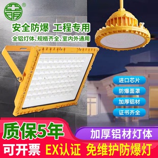 亚明隧道灯LED防爆灯工地施工100W低压36V24防爆投光灯仓库厂房