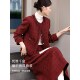 专柜正品 高级感优雅两件套 2025法式 红色小香风套装 女士秋冬新款
