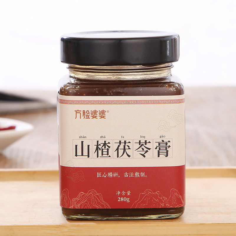 山楂茯苓怀山药六物八珍膏0添加蜂蜜儿童款四神汤健康浓缩膏