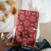 新年布艺活页存单票据文件夹收纳册演唱会门票拍立得飞机票电影票