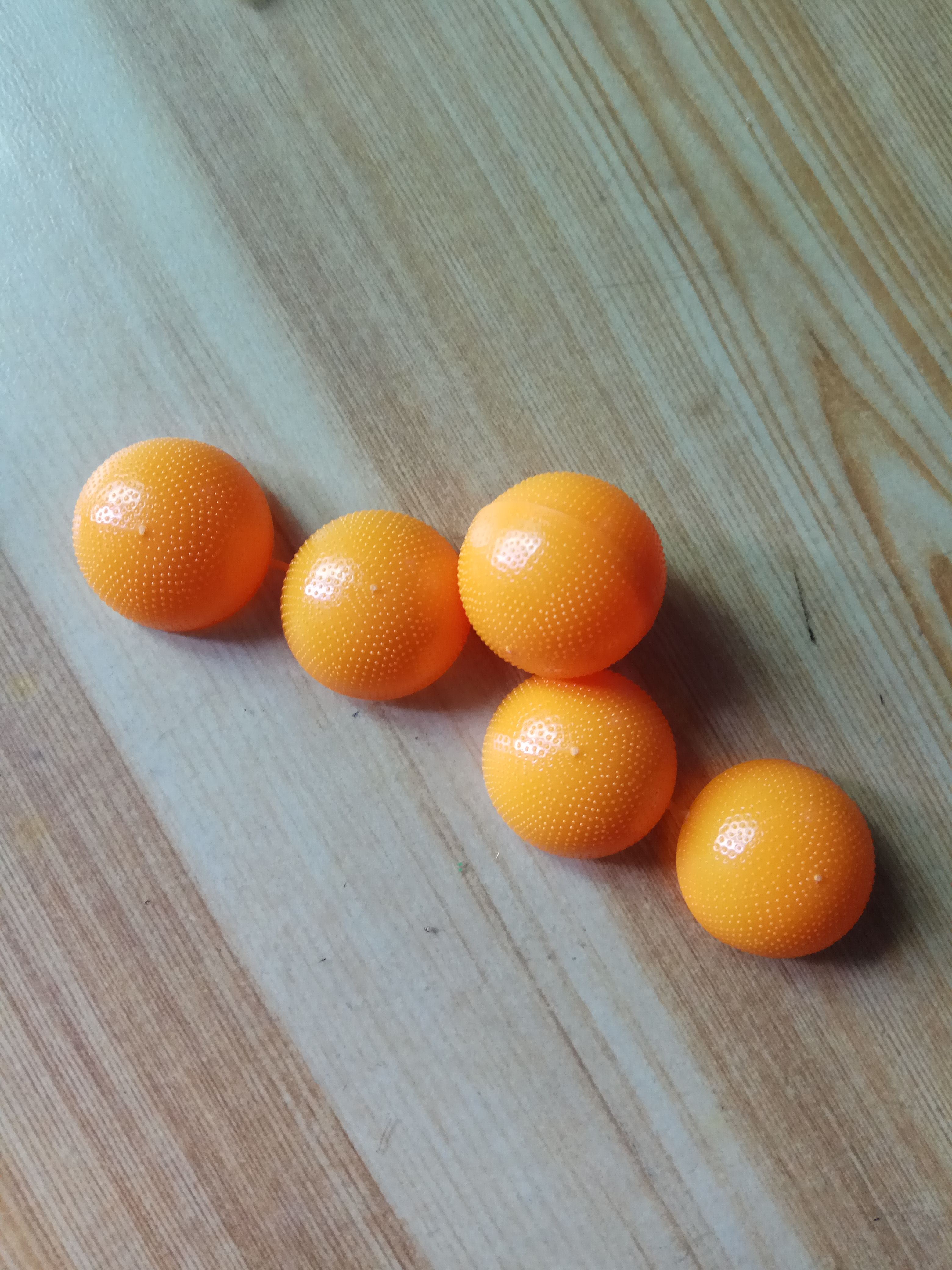 6g9克桔黄色蜡丸药丸盒塑料空药丸壳球型壳蜡壳中药蜜丸壳