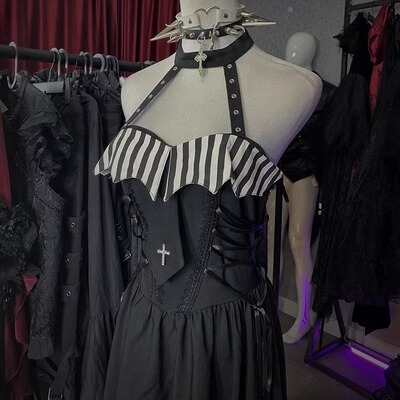 DARKINLOVE暗黑色连衣裙