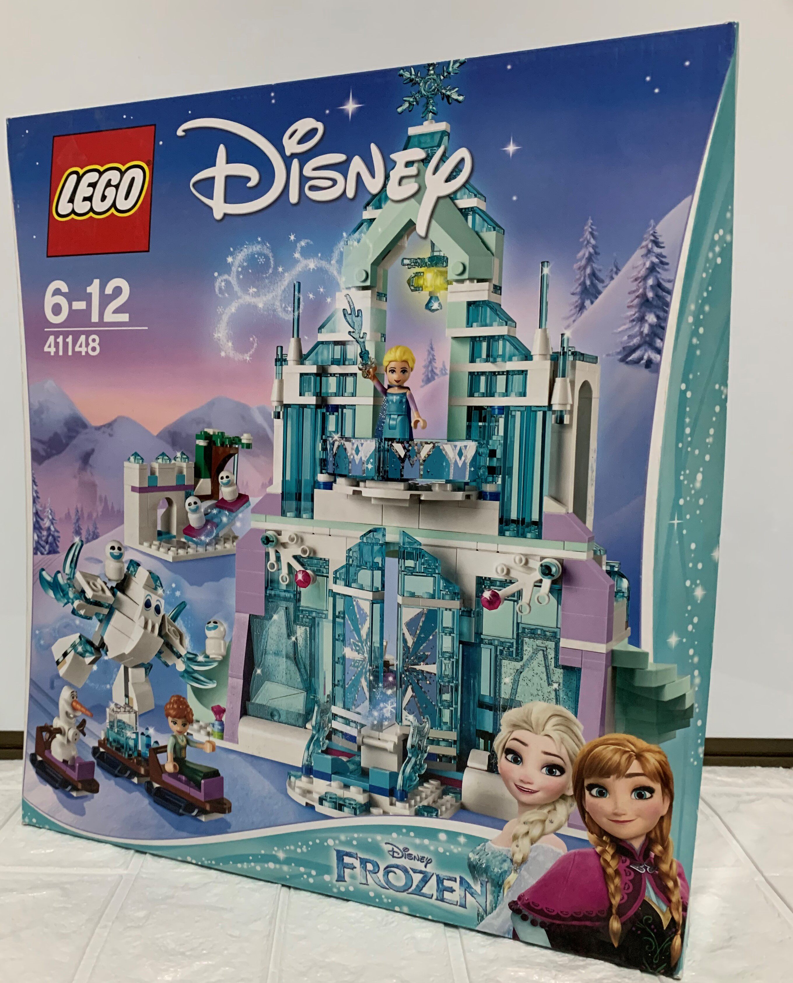 乐高lego冰雪奇缘爱莎公主的冰雪城堡41148艾伦戴尔城堡庆典41068