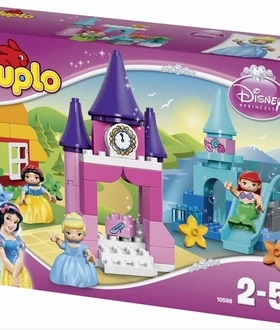 乐高益智拼插积木LEGO正品德宝DUPLO系列 迪士尼公主集锦10596