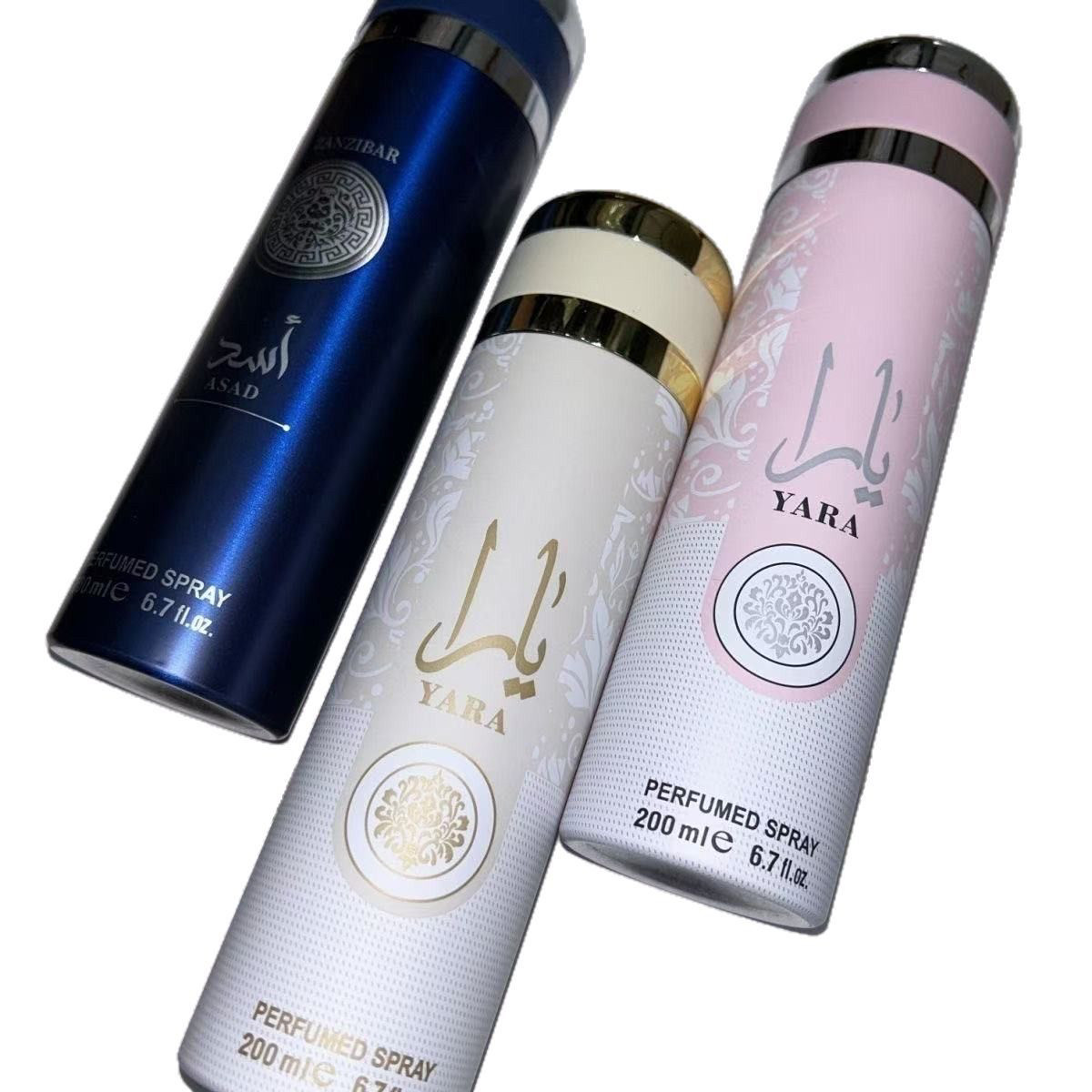 跨境YARA香水喷雾中东迪拜热款花香调高品质香味持久留香中性香氛