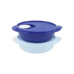 午餐便当盒轻巧便携水果盒 特百惠微波饭盒390ml微波炉专用加热碗