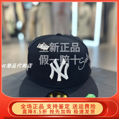 New Era纽亦华2026春新MLB5950棒球帽全封平檐帽男女潮 60771856