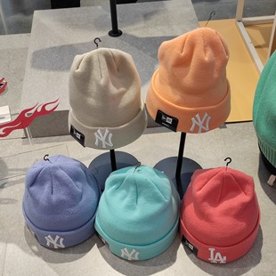 New Era纽亦华MLB针织帽男女情侣保暖御寒NY毛线帽子潮 60141879