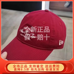 New 14384980 Era纽亦华夏新遮阳棒球帽复古logo男女软顶14384981
