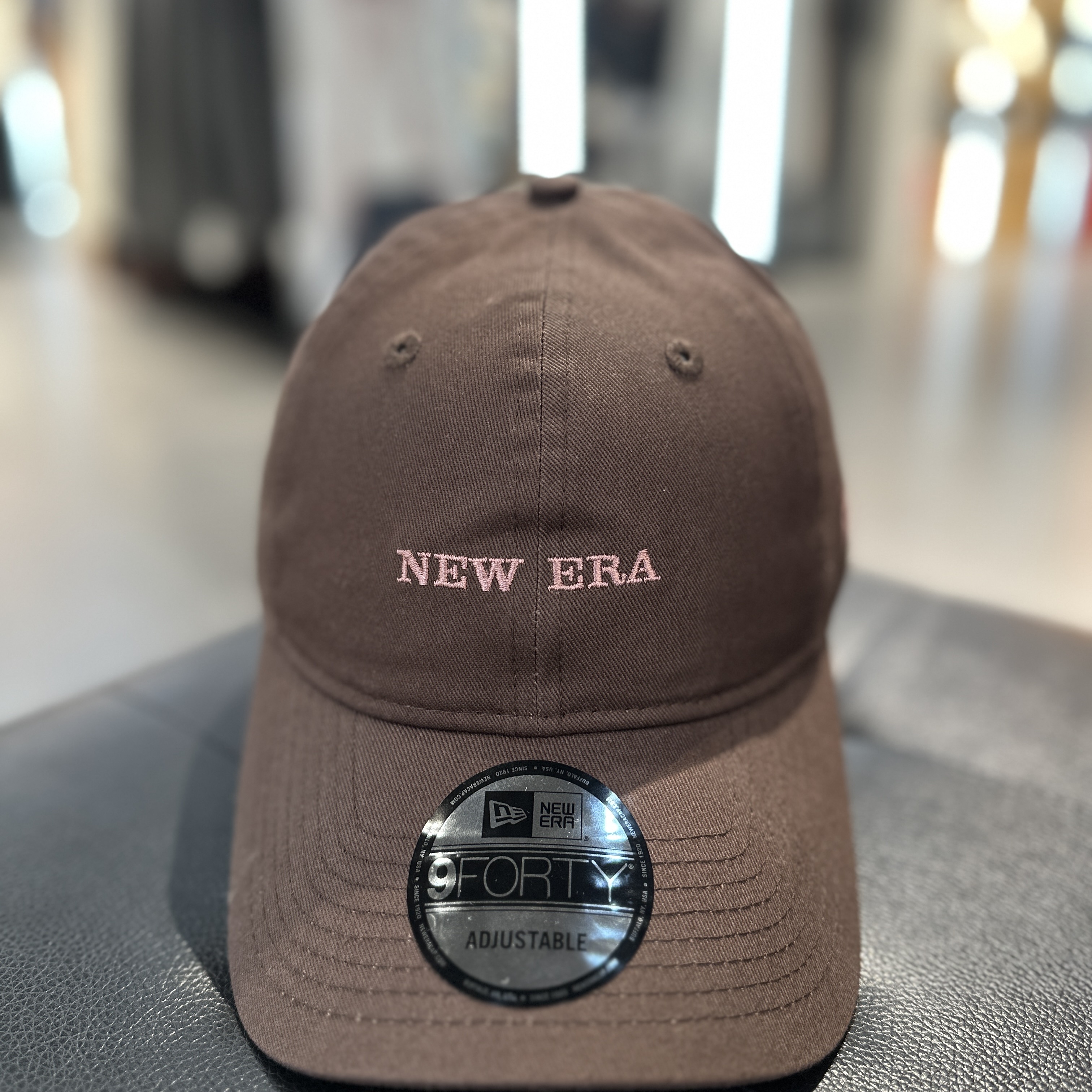 New Era纽亦华2025秋新刺绣棒球帽简约运动复古弯檐软顶 14726215