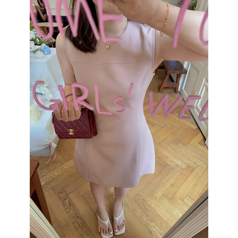 小个子气质法式品质背心裙