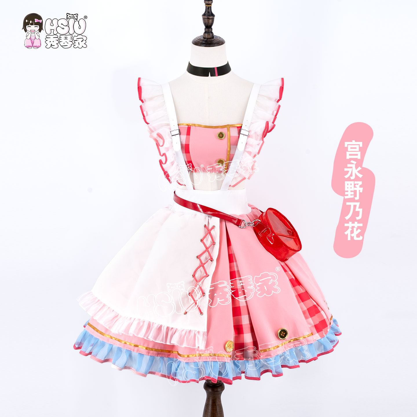 秀琴家 宫永野乃花cos服装全套 软萌兔兔 梦限大mewtype 动漫女装图片