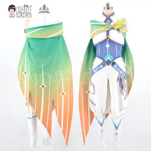 秀琴家 洛克王国 伊里斯cos服装 全套 洛克王国世界