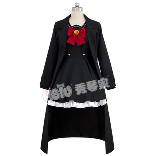 秀琴家 碧蓝档案 笑面教授cos服装制服套装 蔚蓝 七囚人的策划者