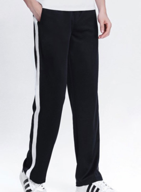 阿萨Aza cos服装 条纹黑色裤子 虚拟主播Vtuber nijisanji 耳机