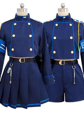 碧蓝档案铁道橘双子cosplay服