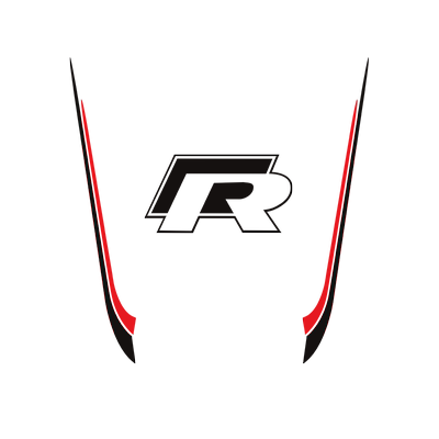 灿盛PVC材质汽车引擎盖贴纸