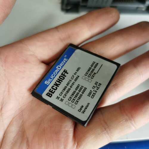 议价倍福，CX1900-0013，CF卡64MB，原装拆机，功能