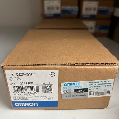 议价全新未拆封欧姆龙OMRON CJ2M-CPU11 CPU单