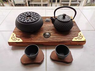 茶板茶托整块老料自然风化百年风雨侵蚀纹理清晰沧桑古朴尺寸定制