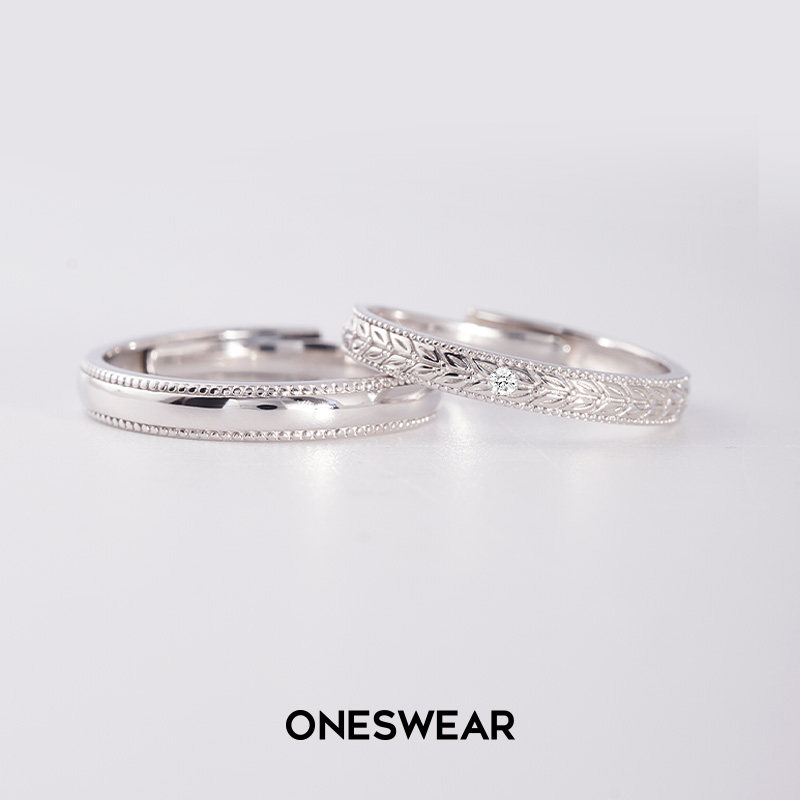 梵誓-缠枝藤 爱情图腾镌刻情侣对戒 小众设计结婚戒指环 爱情信物,饰品/流行首饰/时尚饰品新,银饰戒指,淘宝优惠券,粉丝福利购,淘宝优惠卷