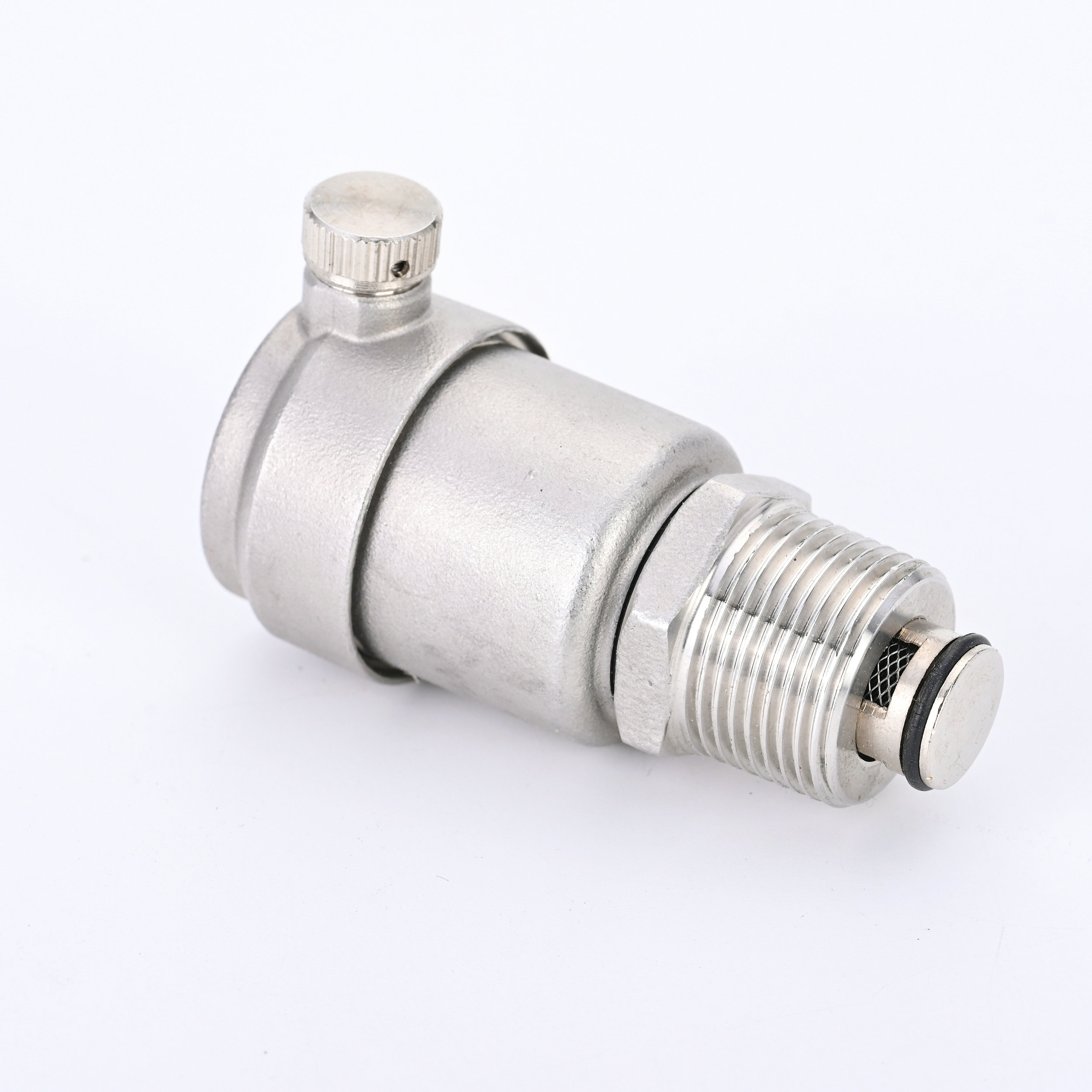 304不锈钢自动排气阀6分自来水管道排气阀4分1寸DN25水暖通排气阀