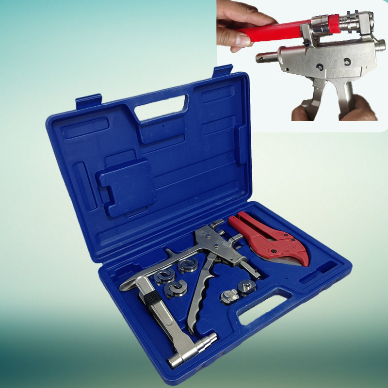 地暖管滑紧钳国标加厚纯铜滑紧件直通弯头pert大流量接头手动耐压