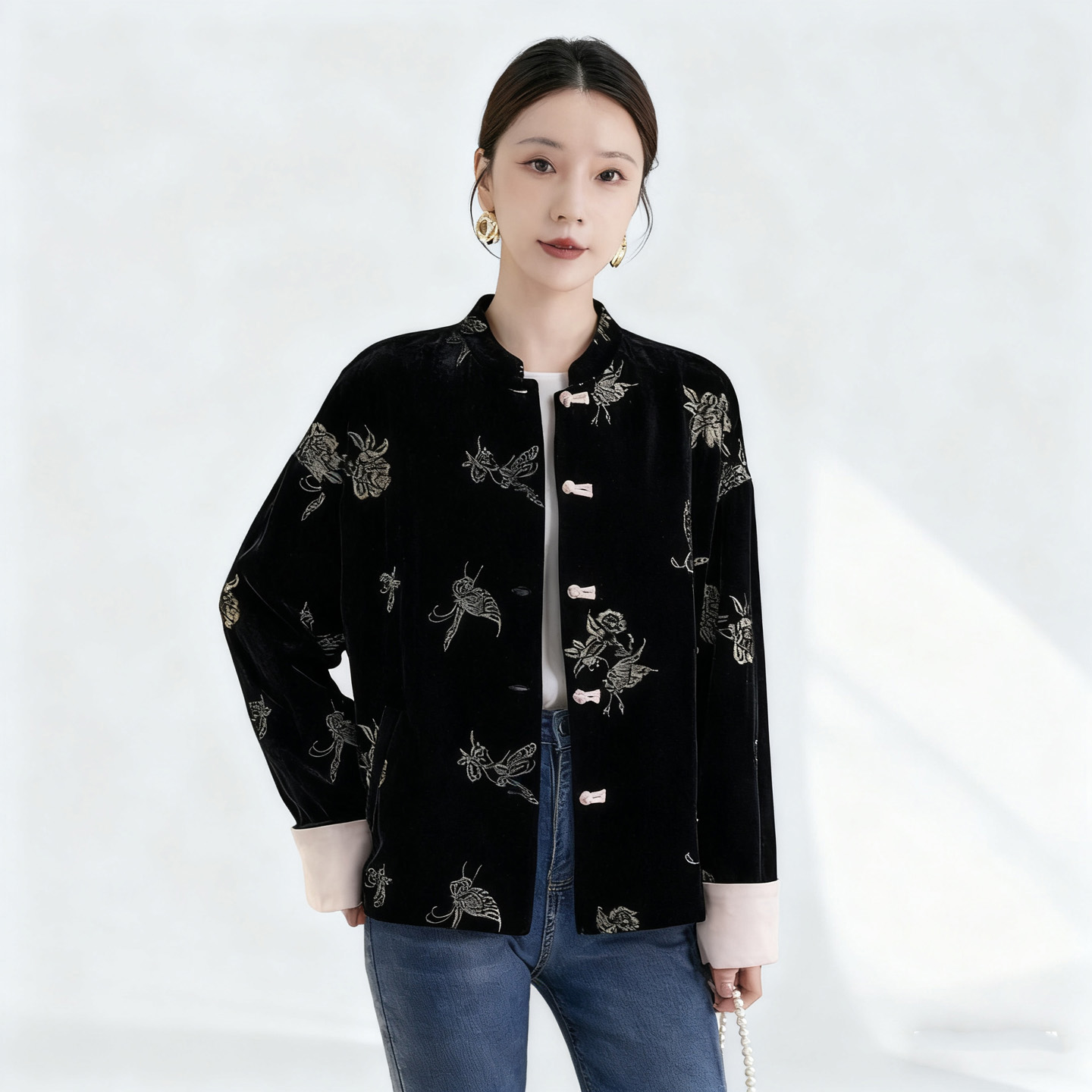 水墨佳人2025年新款新中式外套