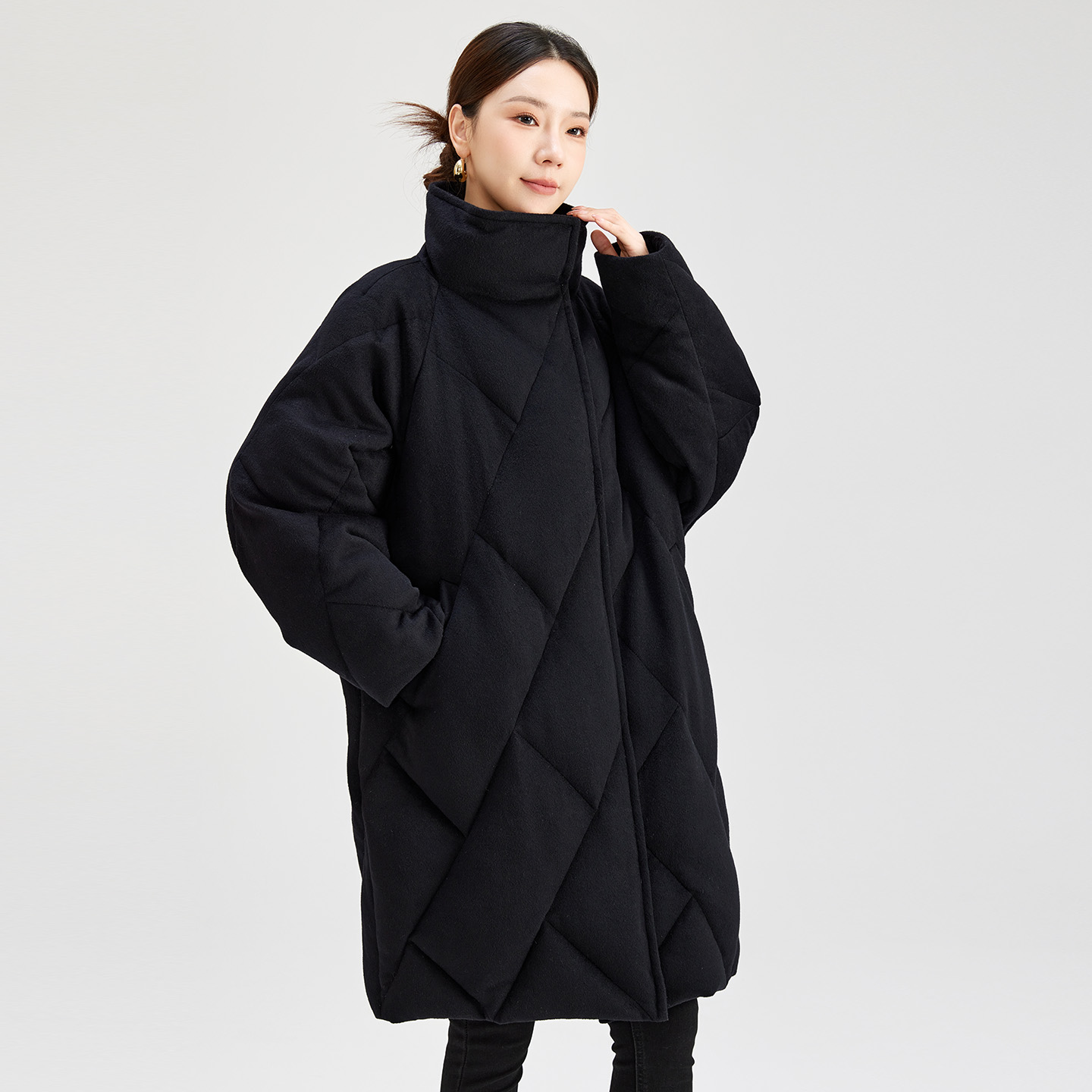 水墨佳人2025新款女士羽绒服