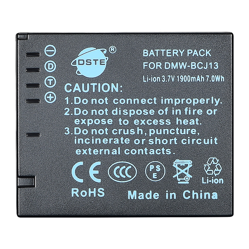 µÙÉÌØ(DSTE) DMW-BCJ13ÊýÂëÏà»úµç³Ø BP-DC10-E µç³Ø LX7