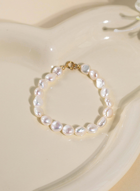 JOMEE异形巴洛克珍珠手链