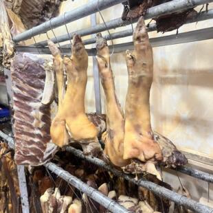 风干腊肉 腊肠 排骨正宗传统工艺制作咸肉五花腊肉南充南部特产