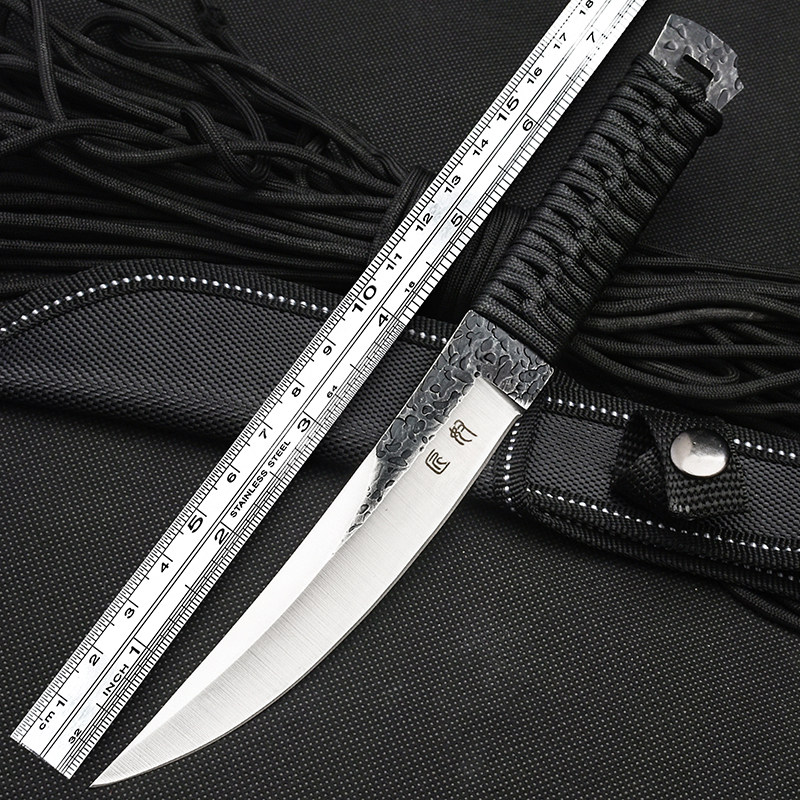 菊田水果刀锻打小刀野外用家用切瓜果刀特殊用途刀