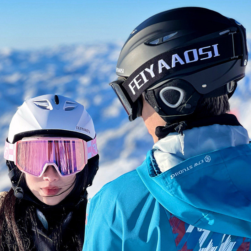 【专业】单板滑雪盔镜套装