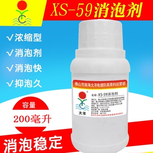 XS-59乳胶施胶剂涂层胶水纤维淀粉糊化压榨工艺脱墨剂消泡剂