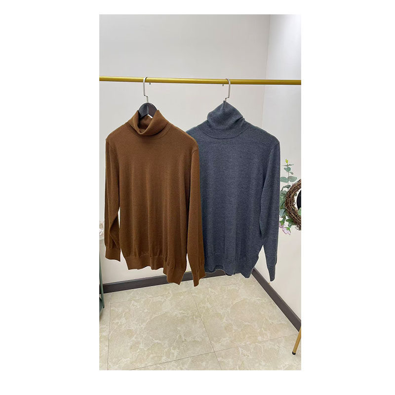 秋冬男精纺羊绒衫高领纯色薄款软糯商务休闲保暖百搭打底针织毛衣,男装,羊绒套衫,淘宝优惠券,粉丝福利购,淘宝优惠卷