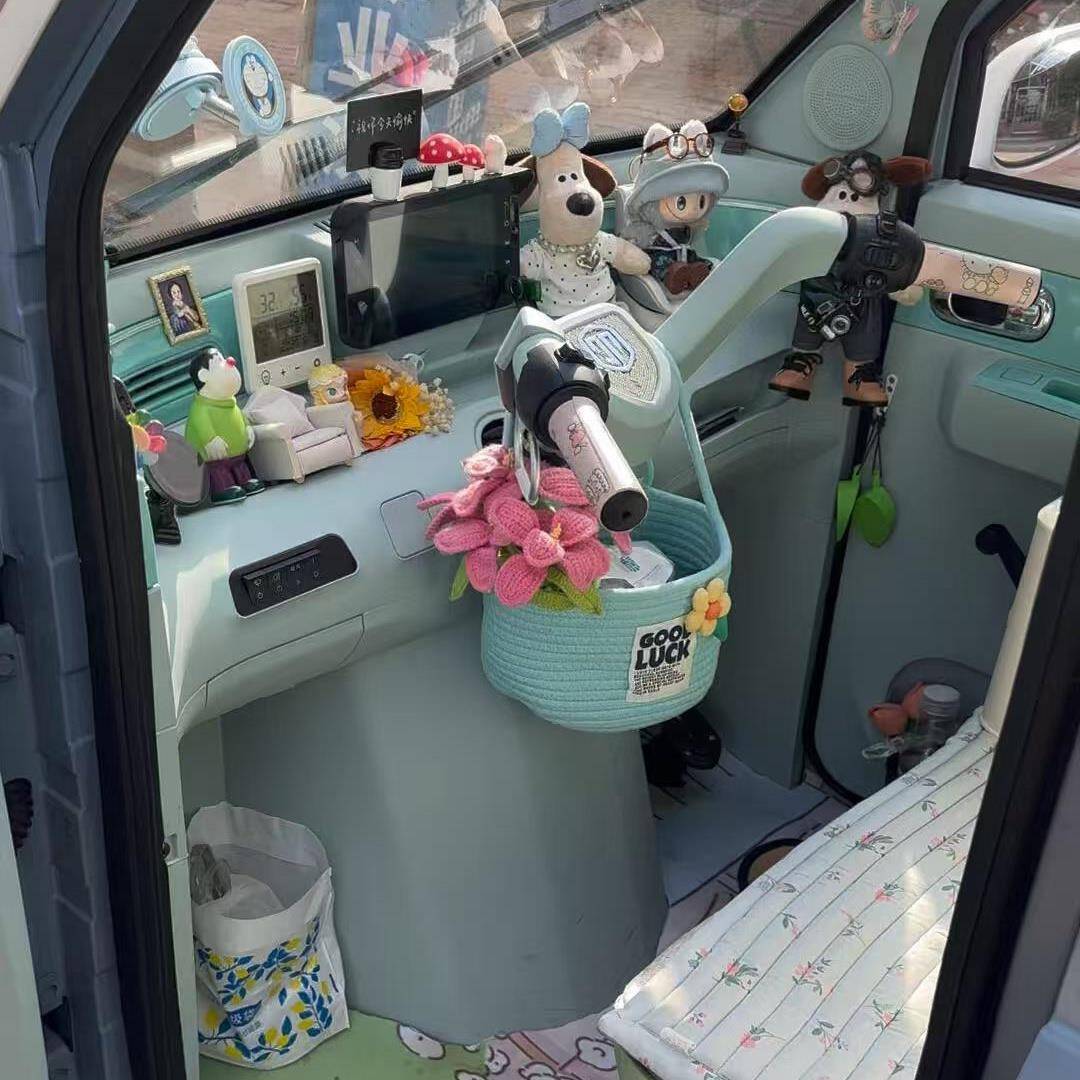 车载收纳筐创意高颜值汽车电动