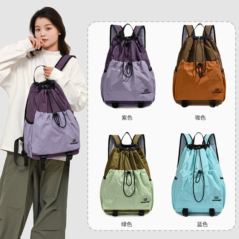 爬山包包女轻便休闲双肩包男女款大容量学生书包户外运动旅行背包