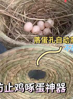 鸡下蛋防吃专用窝防鸡吃蛋的鸡窝土鸡生蛋窝特大号防止鸡啄蛋神器